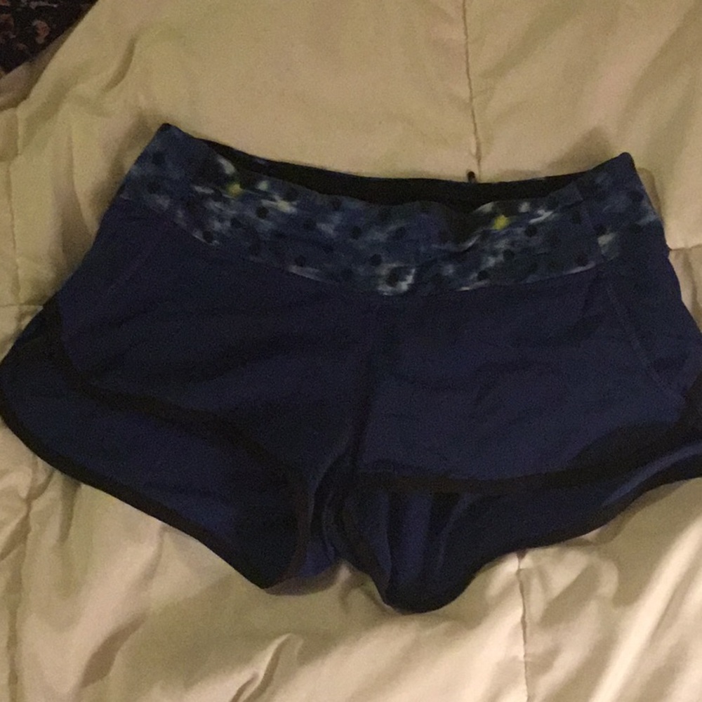 Lulu lemon speed shorts